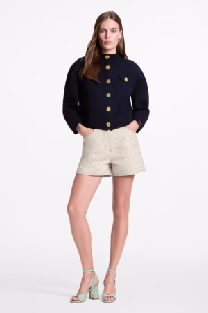 Louis Vuitton 3D Monogram Denim Shorts