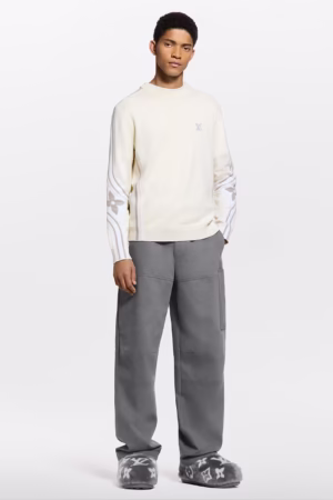 Louis Vuitton Graphic Knitted Crewneck