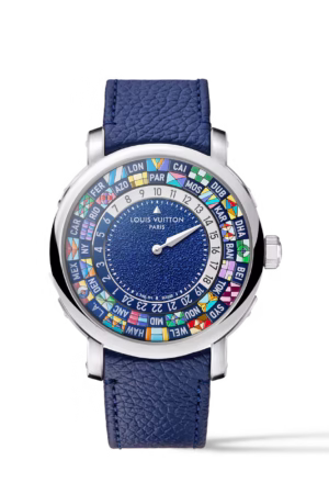 Louis Vuitton Escale Worldtime, 40mm, Platinum