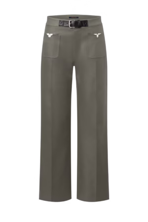 Louis Vuitton Monogram Accent Capri Trousers