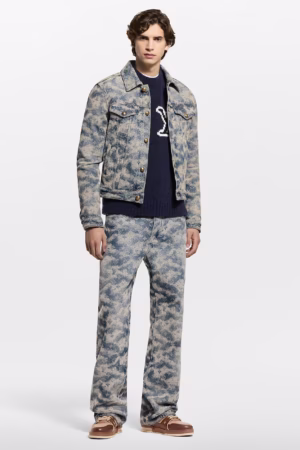 Louis Vuitton Monogram Denim Trucker Jacket