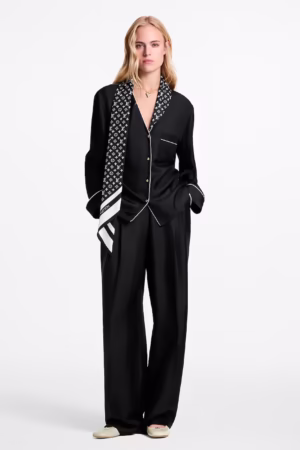 Louis Vuitton Monogram Scarf Pyjama Top