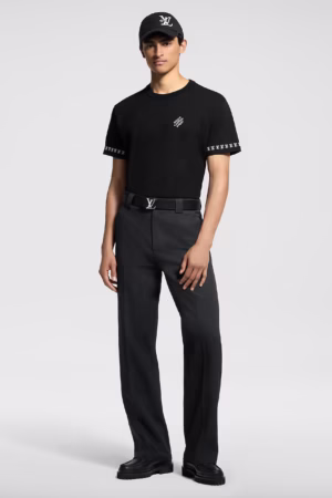 Louis Vuitton Short-Sleeved Cotton Crewneck