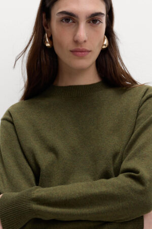 Air-Yarn Crew Neck Jumper
