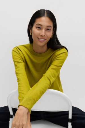 Air-Yarn Crew Neck Jumper
