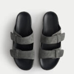 Autograph Suede 2 Strap Sandals