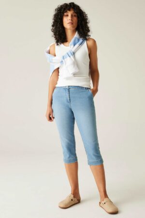 Bayletta Straight Leg Cropped Jeans