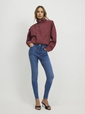 Blue Comfort Skinny Jeans