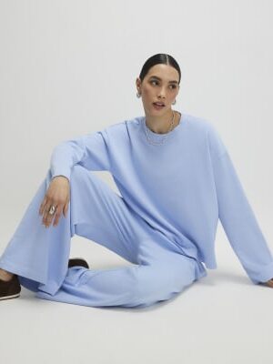 Blue Long Sleeve Sweatshirt