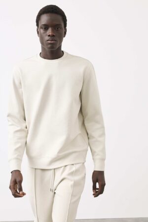 Cotton Rich Crew Neck Sweatshirt
