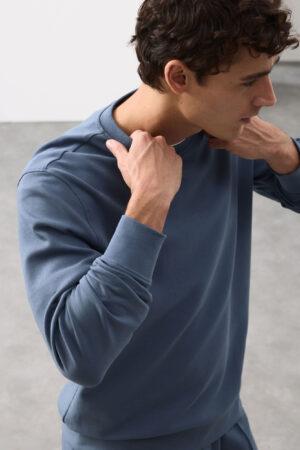 Cotton Rich Crew Neck Sweatshirt