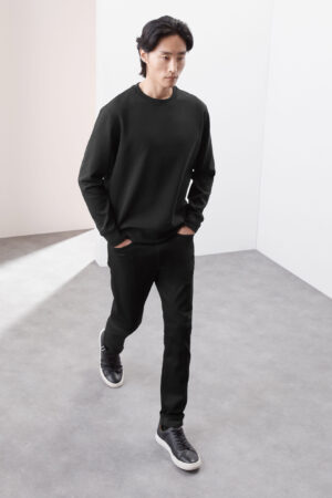 Cotton Rich Crew Neck Sweatshirt