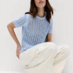 Cotton Rich Textured Knitted Top
