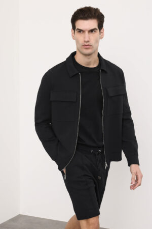 Cotton Rich Zip Jacket