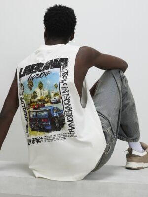 Cream Laguna Turbo Tank Top