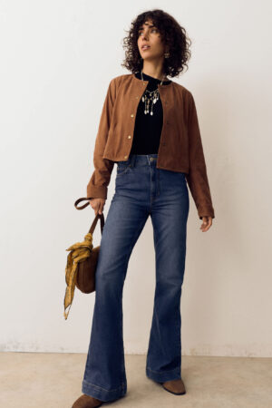 Denim Flared Jeans
