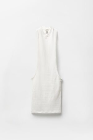 Embroidered Stretch Cotton-Jersey Tank Mini Dress