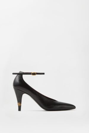 Gianni Leather Pumps 90 mm