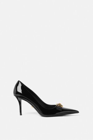 Gianni Ribbon Patent Pumps 85 mm