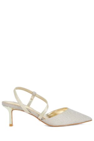 Glitter Stiletto Heel Court Shoes