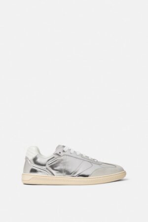 Greca Court Metallic Trainers