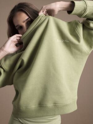 Green Long Sleeve Sweatshirt