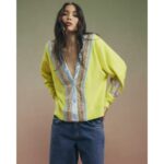 Green Year Zero Embellished Cardigan