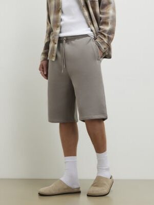 Grey Essential Bermuda Shorts
