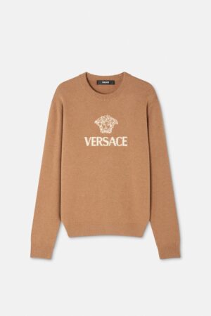 Intarsia Cashmere Knit Jumper