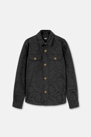 Jacquard Cotton Overshirt