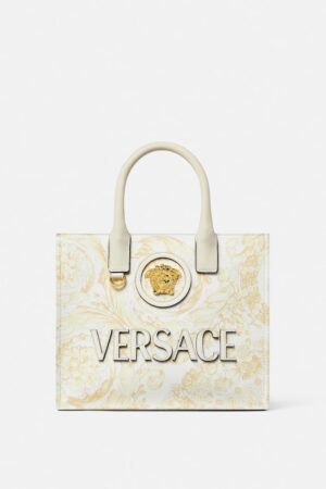 La Medusa Printed Small Canvas Tote