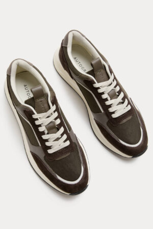 Lace Up Mesh Runner Trainers