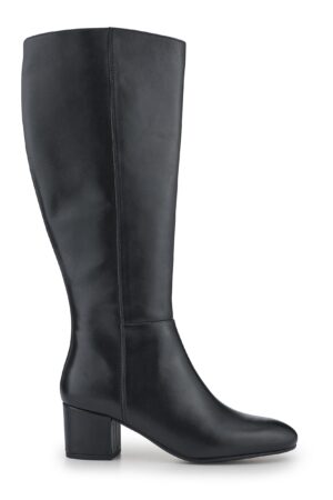 Leather Knee High Boots