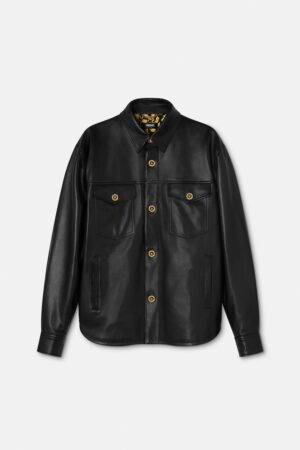 Leather Overshirt