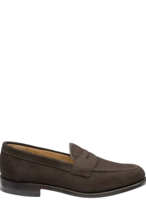 Loake Imperial Suede Loafers, Brown
