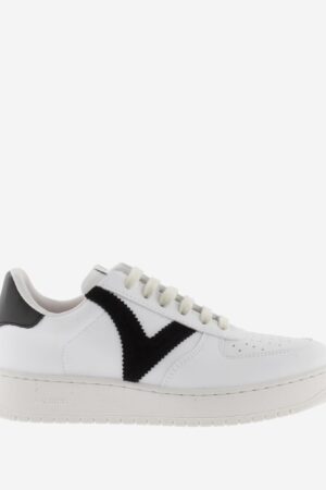 Madrid Leather Lace Up Trainers