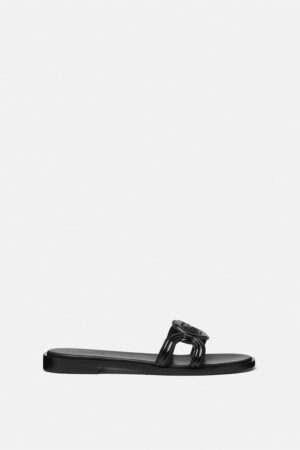 Medusa '95 Patent Flat Sandals