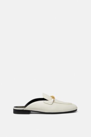 Medusa Leather Loafers
