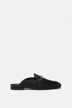 Medusa Leather Loafers