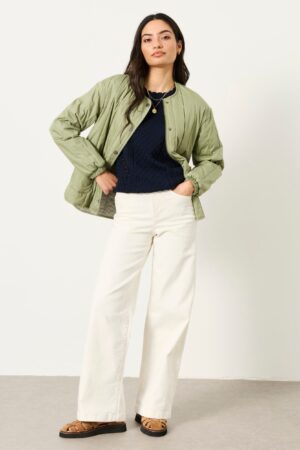 Mid Rise Wide Leg Jeans