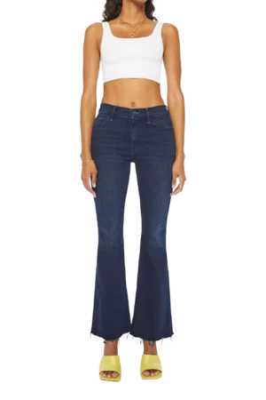 MOTHER The Weekender Fray Flared Jeans, Chip On My Shoulder