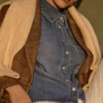 Nobody's Child Holywell Boxy Denim Shirt, Blue