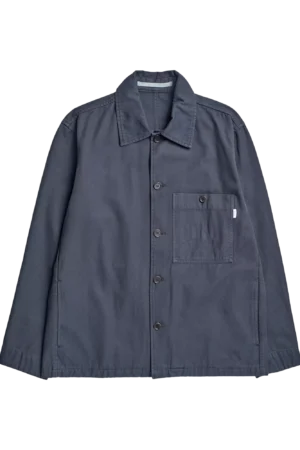 Norse Projects Cotton Twill Overshirt, Graphite