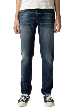 Nudie Jeans Solid Ollie Cotton Regular Fit Jeans