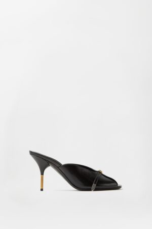 Nyx Leather Mules 80 mm