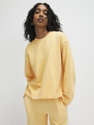 Orange Long Sleeve Sweatshirt