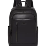 OSPREY LONDON The Hudson Leather Backpack, Black