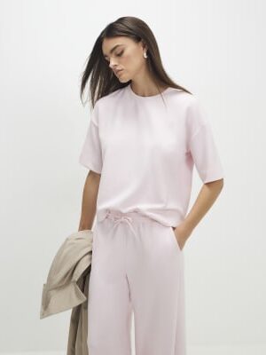 Pink Premium Boxy T-Shirt