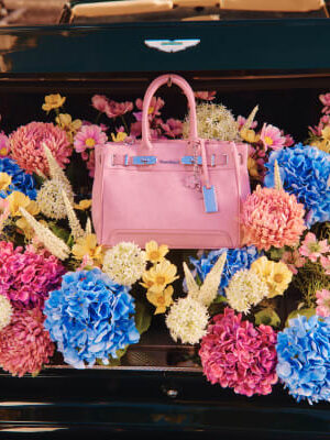 Pink Soft Lock Front Tote Bag