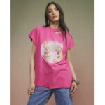Pink Year Zero Tiger Boyfriend Fit T-Shirt